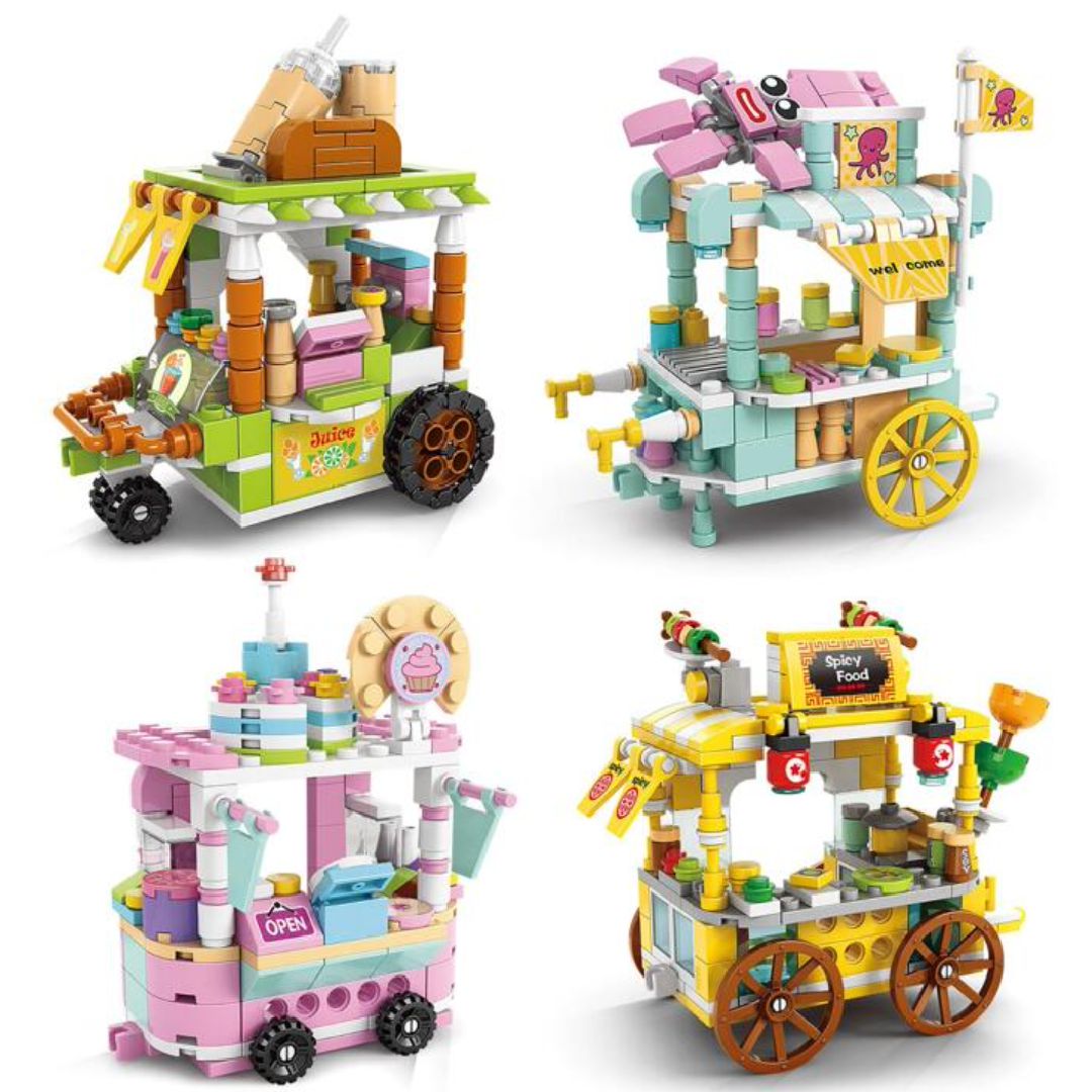 Mini Town Building Bricks,Mini City Creator Street Townhouse Set