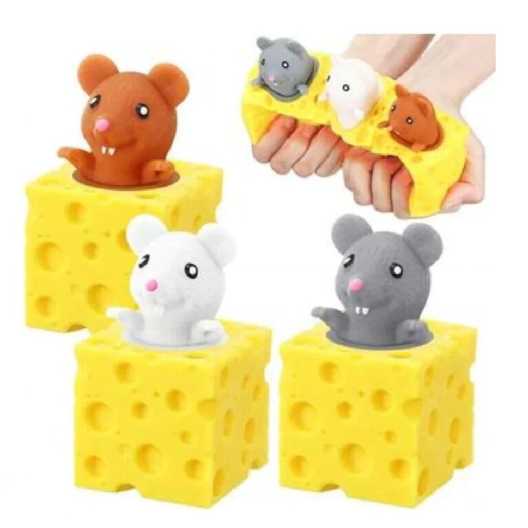 Mice & Cheese Pop Out Fidget