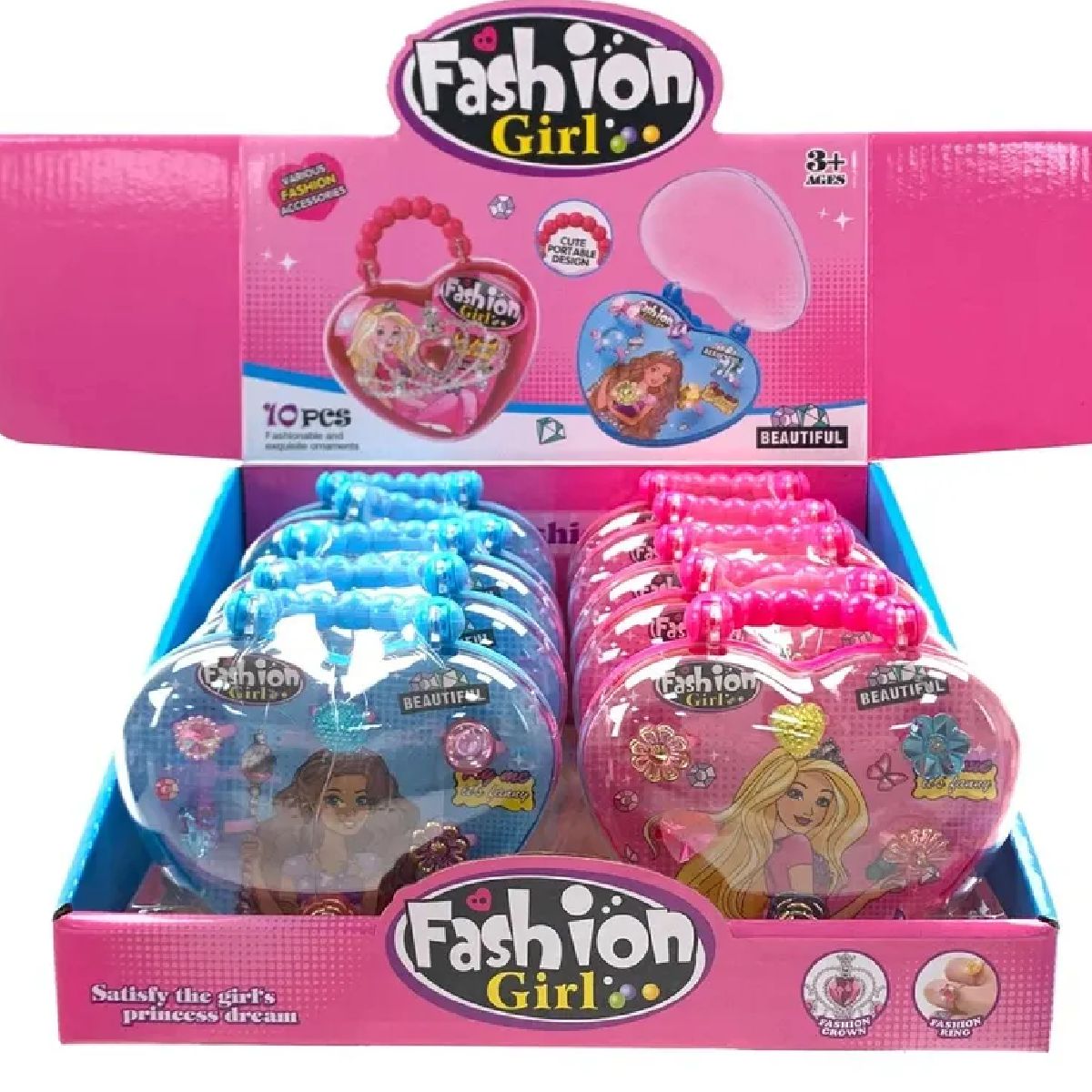 Fashion Girl Kids Ring Set