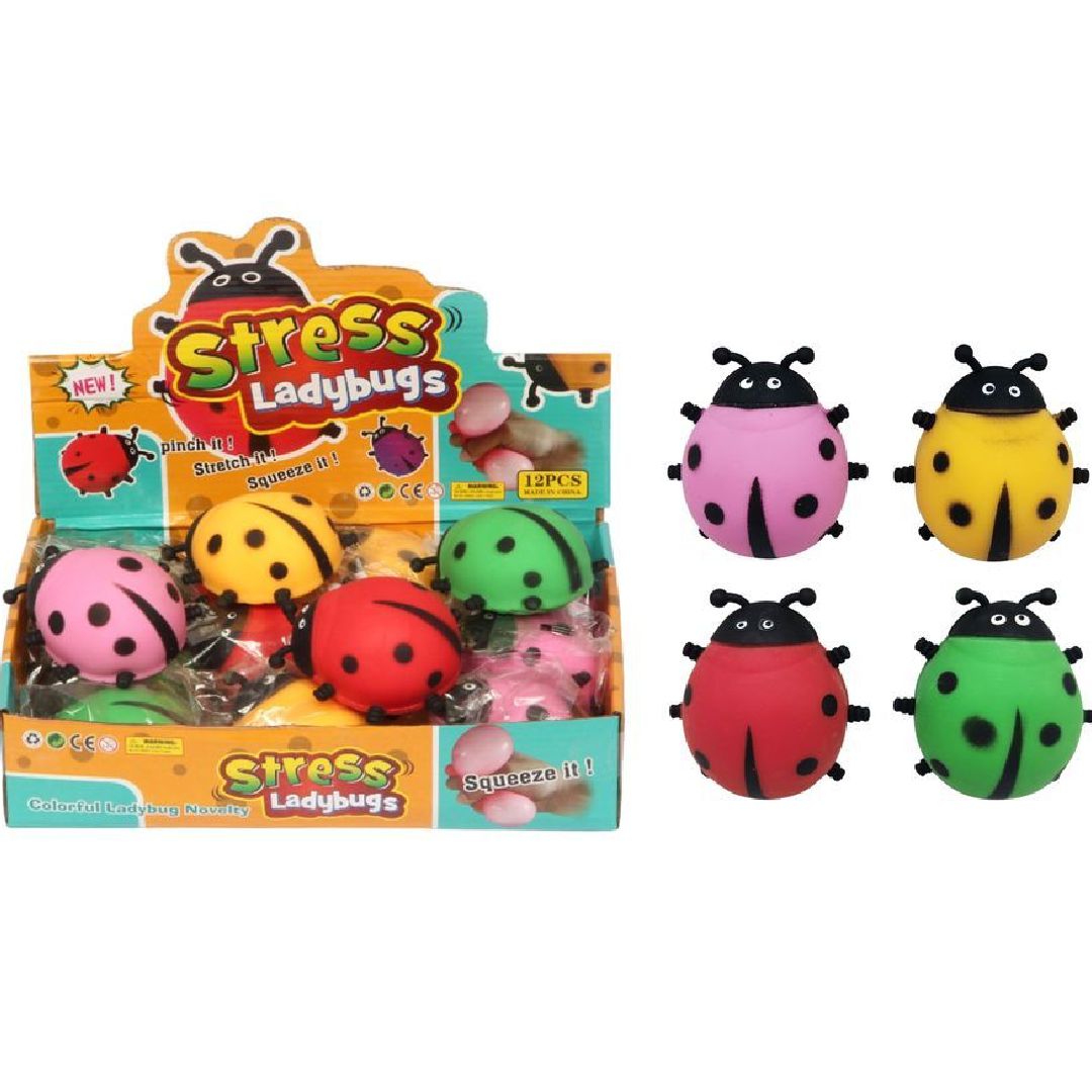 Squishy Stress Ladybird Fidget Toy
